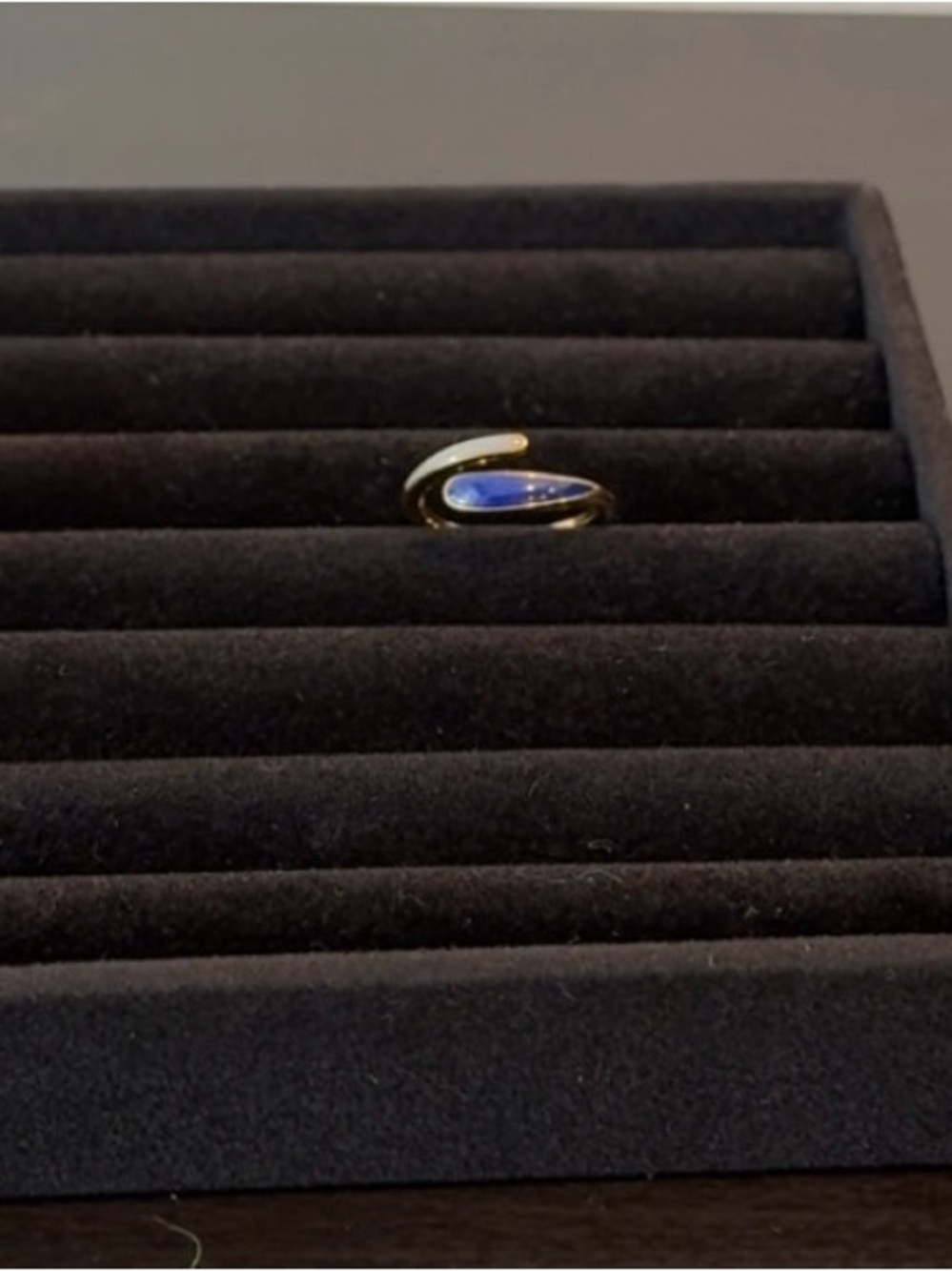Safira Blue Wrap Ring